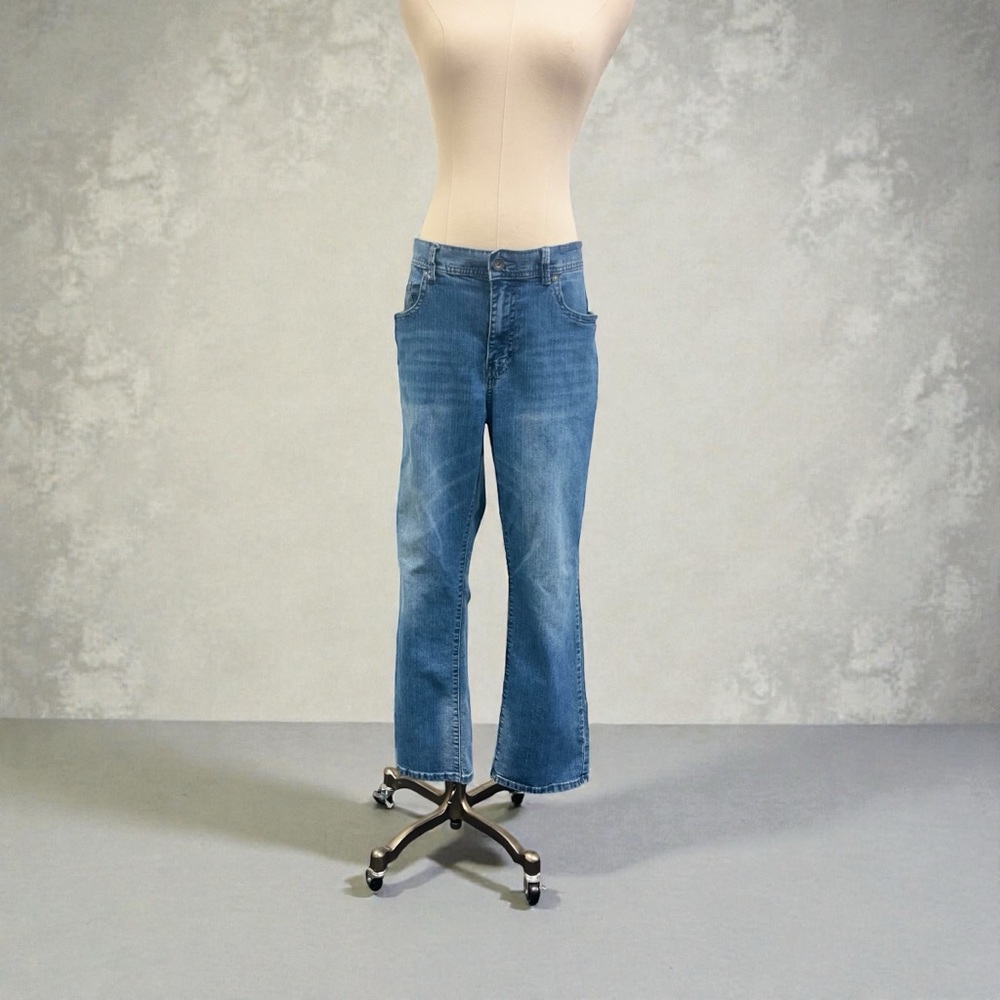 Men's Slim Straight Blue Jeans